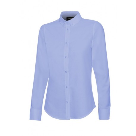 Camisa senhora Oxford stretch