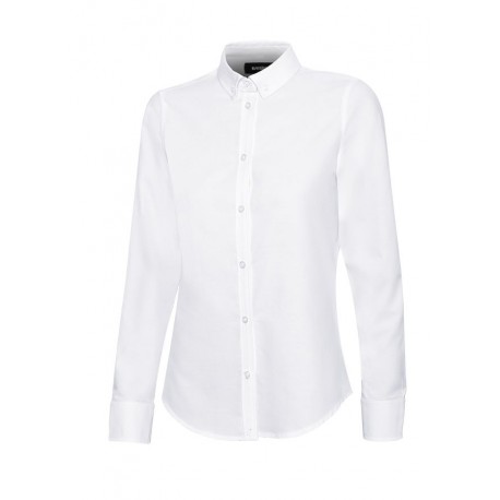 Camisa senhora Oxford stretch