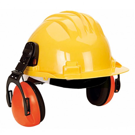 Capacete Prote??o com Auricular 5-RG