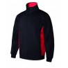 Sweatshirt bicolor c/fecho