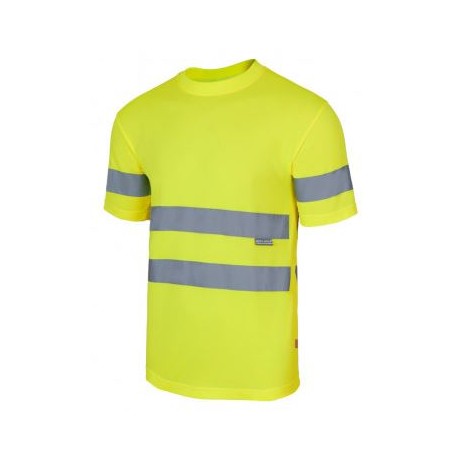 T-Shirt T?cnica Alta Visibilidade