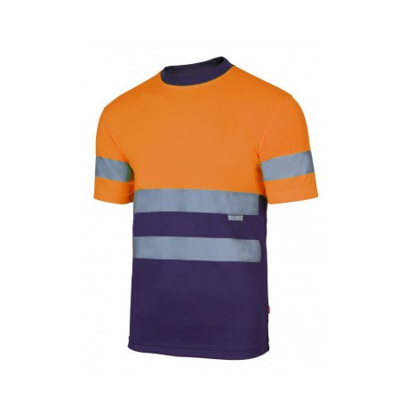 T-Shirt T?cnica Bicolor Alta Visibilidade