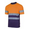 T-Shirt T?cnica Bicolor Alta Visibilidade