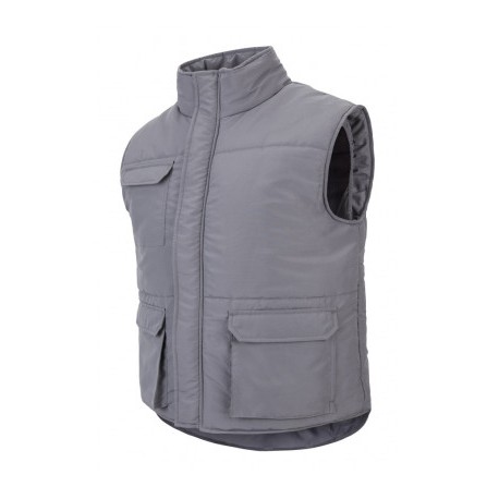 Colete acolchoado multibolsos