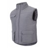 Colete acolchoado multibolsos