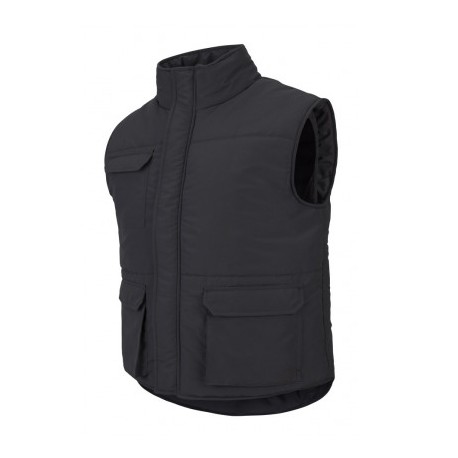 Colete acolchoado multibolsos