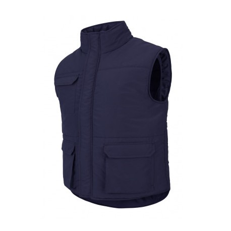 Colete acolchoado multibolsos